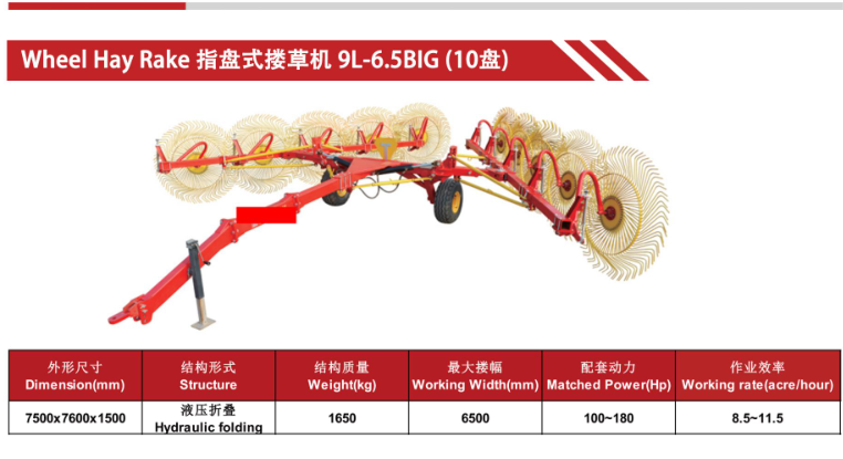 Bánh xe gấp thủy lực Hay Cào